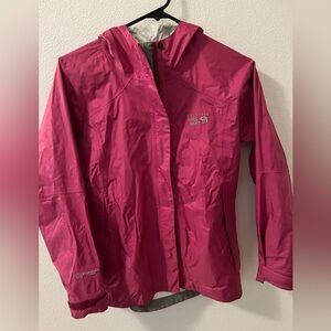 Youth M Mountain Hard Wear rain jacket pink